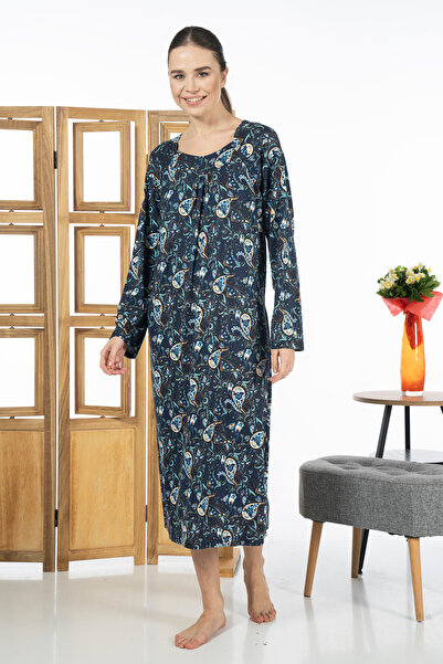 REMSA Γυναικείο φόρεμα πιτζάμα από βισκόζη λύκρα - 23245