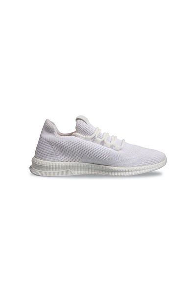 M.P. Mp Knitstride Comfort Men's Lace-Up White Sneaker