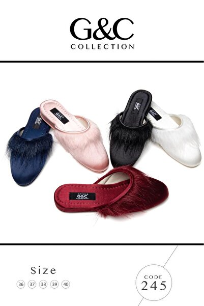 GC Gift Dowry Stone Furry Slippers