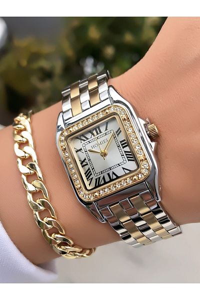Homies Waterproof Women's Wristwatch and Bracelet Gift - Brand Original Billed