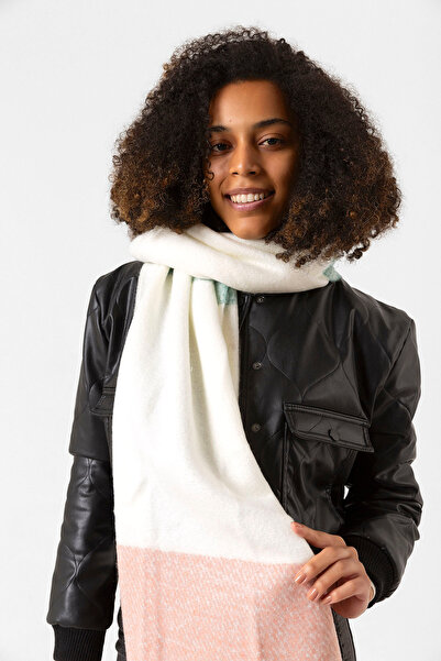 REMSA 40Χ210 εκ. Φούντες Μπουκλ Φουλάρι - 1290 Πούδρα