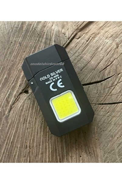GoldSilver GLD ŞARJLI LED LAMBA KAMP LAMBASI KAMP ÇAKMAK MİNİ ÇAKMAK FENER
