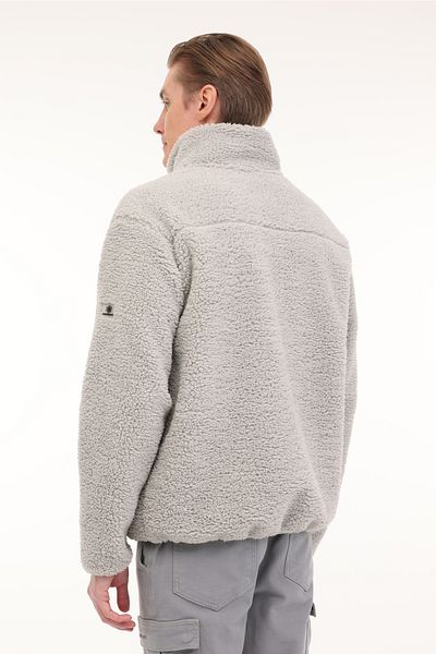 lumberjack Ανδρικό παλτό ML MENDI 6WGB/FOD1M 4PR GRAY