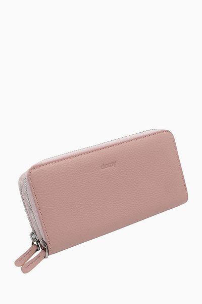 DAMY Genuine Leather Women's Wallet, Women's Wallet & Card Holder, Mother's Day 8265Mg - Powder