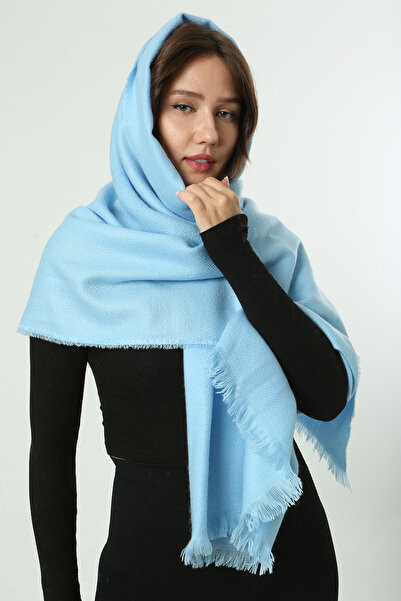 REMSA 70X180 cm 1206 Baby Blue - Σάλι ώμου με μαλακή υφή