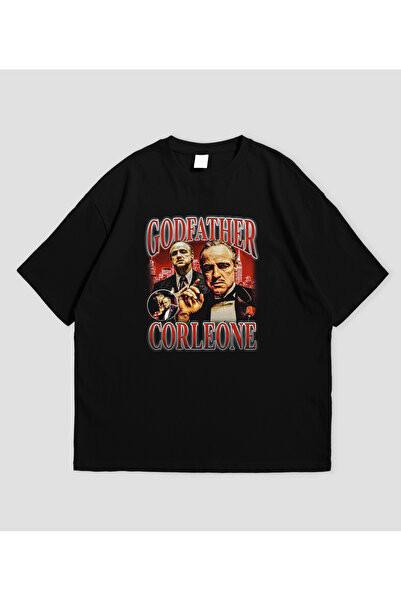 SVART WEAR Tricou oversize unisex cu design Nașul