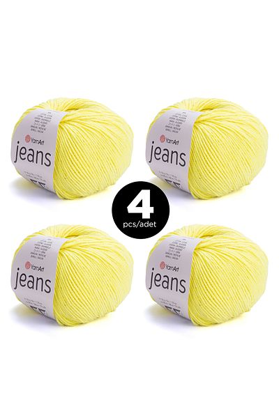 Yarnart 58 Model Jeans Knit Lanyard - Pack of 4