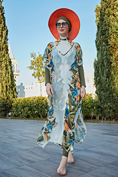 Remsa Mayo Βραζιλίας με μοτίβο Remsa Hijab Pareo - Single Kaftan 430-552