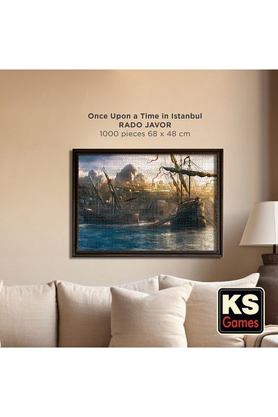 Ks Games Once Upon A Time In Istanbul 1000 Piece Puzzle