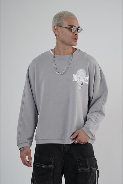 king brich Φούτερ Unisex με στάμπα με λαιμόκοψη Darkness