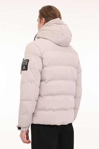 lumberjack ML 2KSYFA24MJ-22-34 4PR OFF WHITE Ανδρικό κοντό παλτό