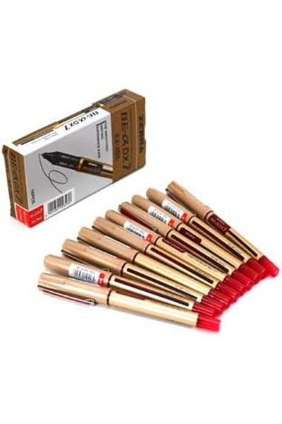 Zebra 0.5 Direct Ink Roller DX7 Red Set of 10