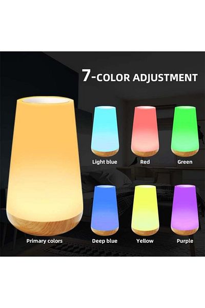 Taimi Touch & Remote Portable Lamp 5-Level Dimmable Warm White & 13 RGB Colors