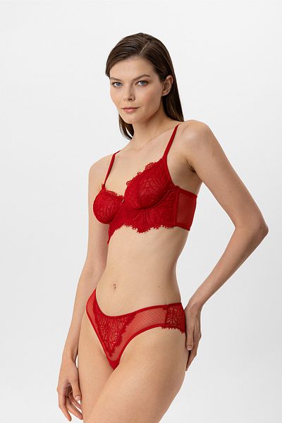 Pierre Cardin 4888 Cupless Lace Bra Set