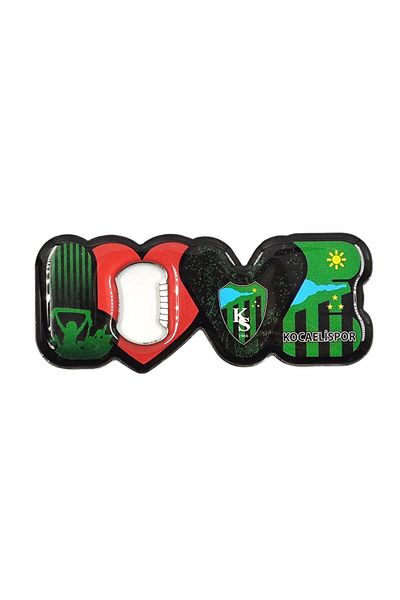 Cix Spor Red Love Magnet - Kocaelispor Licensed, Opener