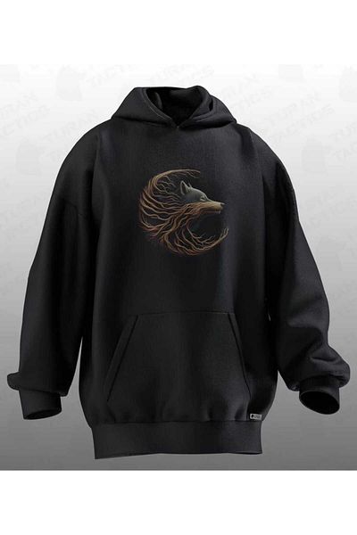 FULL TOLERANCE BOZKURT v3 PRINTED OVERSIZE HOODIE (UNISEX)