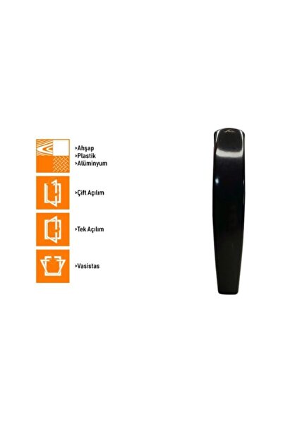 Roto SWİNG SECUSTİK SİYAH PENCERE KOLU