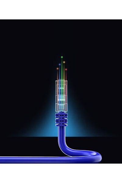 Taimi 3 Meter Cat-5 Ethernet Lan Cable For Internet And Network Connectivity Blue