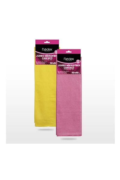 FLODEX Jumbo Microfiber Glass Cloth 50X60 (1 Pc)