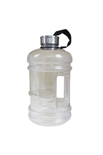 Taimi 2.2L Sports Water Bottle - Leakproof, Durable, Anti-Fall Jug with Handle White