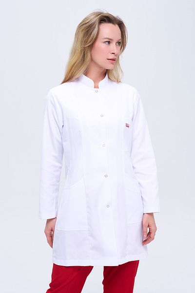TIPTEKS Women's Judge Collar Medium Doctor Teacher Apron