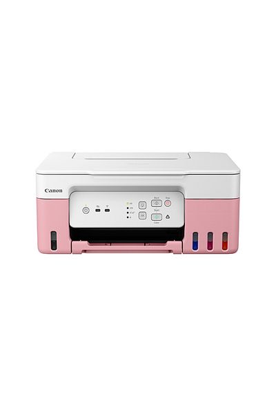 Canon طابعة PIXMA G3430 اللاسلكية الملونة 3 في 1 القابلة لإعادة التعبئة MegaTank باللون الوردي