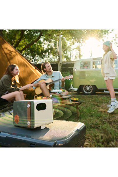 BENQ GS50 Portable Full HD Wireless Projector, Android TV, Cinematic Color, Extra Bass Bluetooth