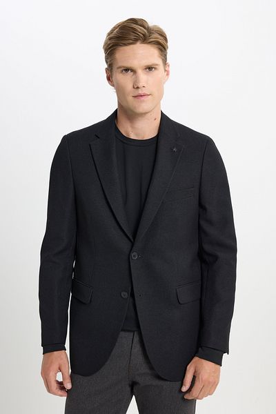 ALTINYILDIZ CLASSICS Regular Fit Drop - 4 Μαύρο Ανδρικό Μπουφάν