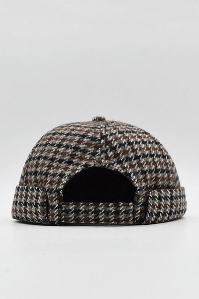 Külah Vintage Short Docker Hat - Ethnic Pattern