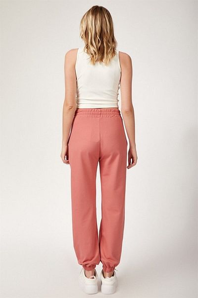 citystyle Pantaloni de sport fucsia elastici slim pentru damă