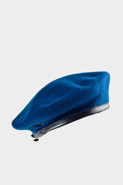 Külah قبعة من اللباد الأزرق على طراز Gendarmerie Commando