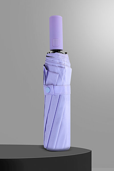 LUPİX 10 TELLİ  MOR FULL OTOMATİK ŞEMSİYE