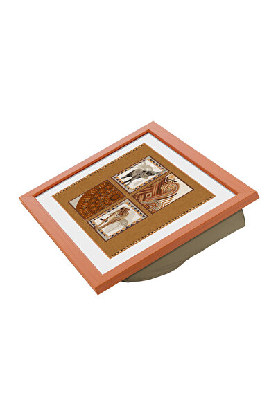 Funny Design Keyif Tepsili Diz Minderi- Elephant