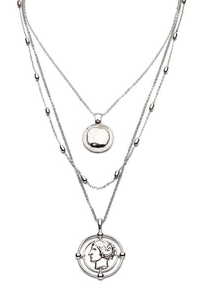 Modex Medallion Figured Necklace Set