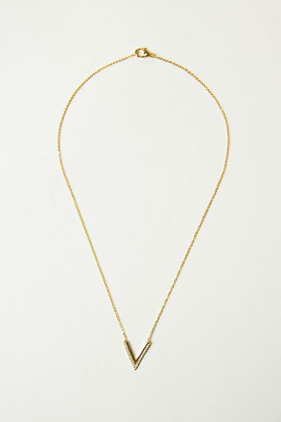 Modex Gold Zircon Stone Necklace