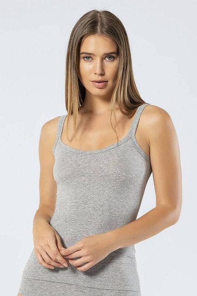 TÜREN 914 Women's Rope Strap Lycra Cotton Undershirt