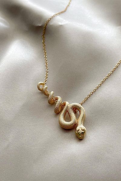 Modex Snake Pattern Necklace
