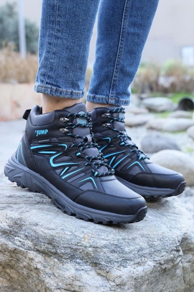 Jump 28682 Водонепроникні ортопедичні чоловічі черевики з нековзною підошвою, чорні