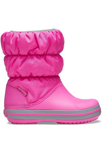 Crocs Čižmy Crocs Winter Puff, Ružové, Detské