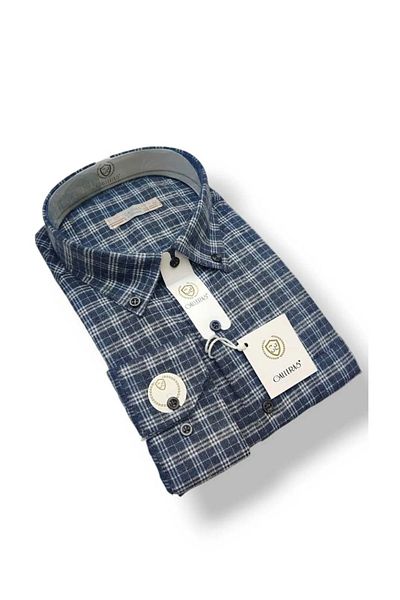 GALLERAS Cămașă ușoară de iarnă pentru tată cu buzunare de mărime mare Produs de calitate superioară 2xl, 3xl, 4xl.