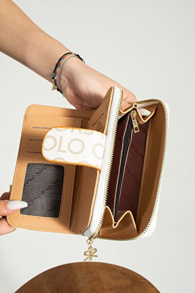 çantamgelsin Polo of Colors Medium Size Women's Wallet with Coin and Card Compartments