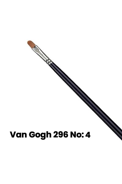 Van Gogh 296 Series Synthetic Cat Tongue Brush No 4