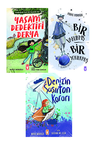 Timaş Çocuk 1.2.3. Sınıf Okuma Seti 3 Kitap Yaşam Dedektifi Derya-Bir Varlıkm...