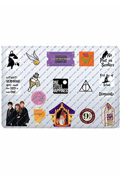 One Little Happiness Harry Potter Temalı Laptop Notebook Tablet Sticker Seti ...