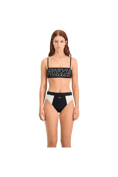 Puma Slips Puma Swim High Waist Brie, Černá, Dámské
