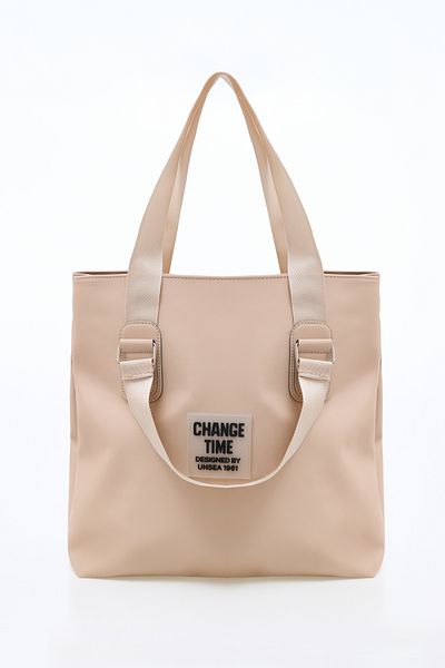 MUJGAN Γυναικεία τσάντα ώμου Mink Shopper