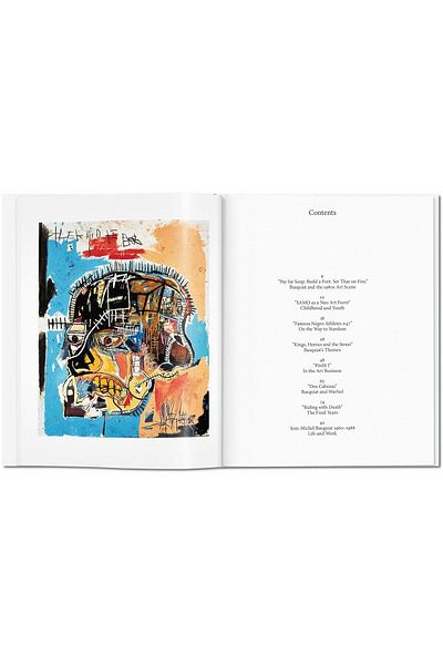 Taschen Jean-Michel Basquiat: the Explosive Force of the Streets (Hardcover – Illustrated)