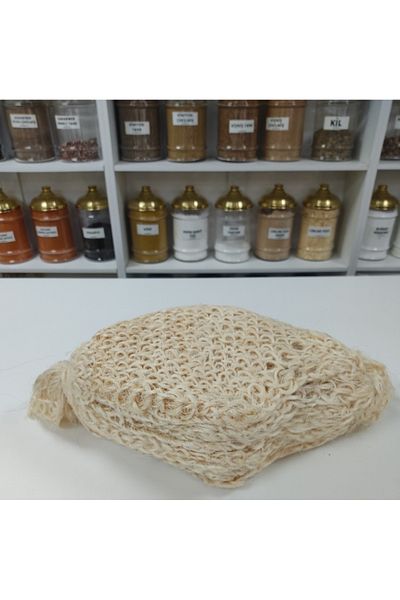Bakkal Hasan Natural Pumpkin Fiber Scrub - 1 Piece for Kitchen and Bathroom