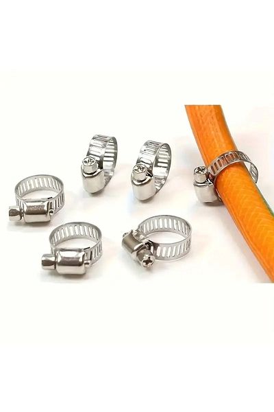 TORK 10-16 mm Adjustable Hose Clamp Thickness 8.5mm (5 Pieces)