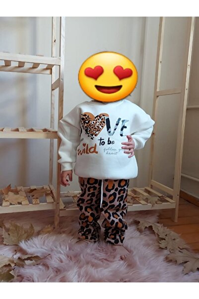SOFT Leopard Pattern Girl's Suit